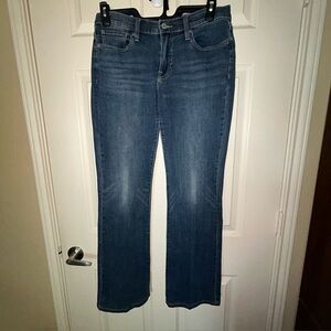 Lucky Brand Sweet Mid Rise Boot Jeans Women Size 10/30 Medium Wash Stretch EUC